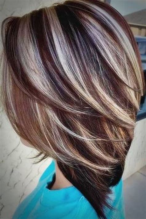 fall short hair color|fall hair color for women.